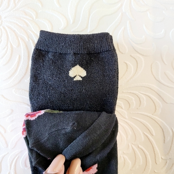 Kate Spade Crew Sock Bundle of 3 - Picture 3 of 5